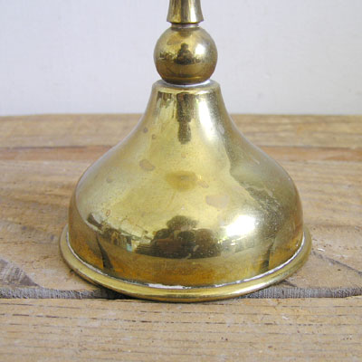 スウェーデン・真鍮・燭台（ガラスカバー） - donum（ドナム） | 古道具・アンティーク | フランス | オブジェ・アート | オンラインストア