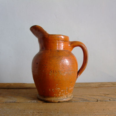 1800年代前半フランス（ノルマンディ）陶器ジャグ - donum ドナム
