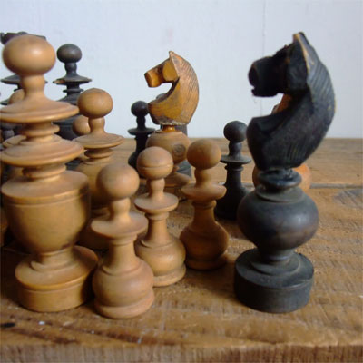 オブジェ　チェス駒