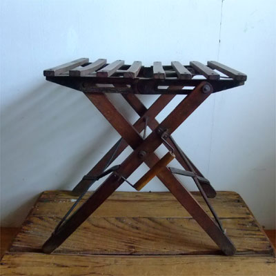 1900年頃フランス・折りたたみ椅子 - donum ドナム 古道具