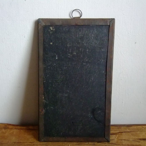 1860年代頃フランス・黒板・アイアンフレーム - donum ドナム 古道具