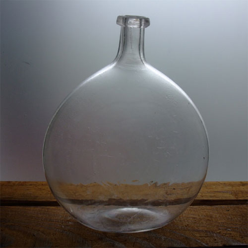 フランスアンティーク　ガラスボトル