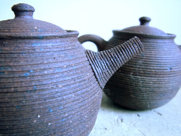 茶碗(古府焼　六渡心六) 茶碗(古府焼六渡心六)