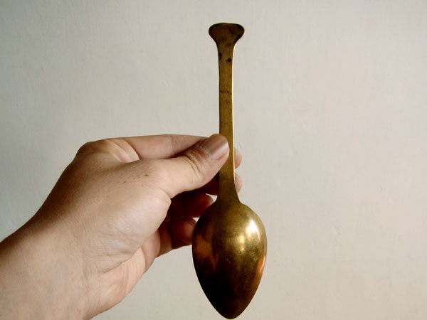 1860年代頃フランス・真鍮・スプーン - donum ドナム 古道具