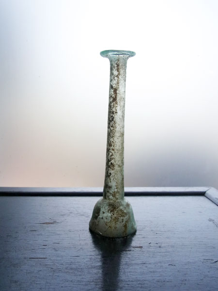 ✴︎高品質 銀化✴︎ローマングラス ボトル 破片 ローマ帝国 約1500年