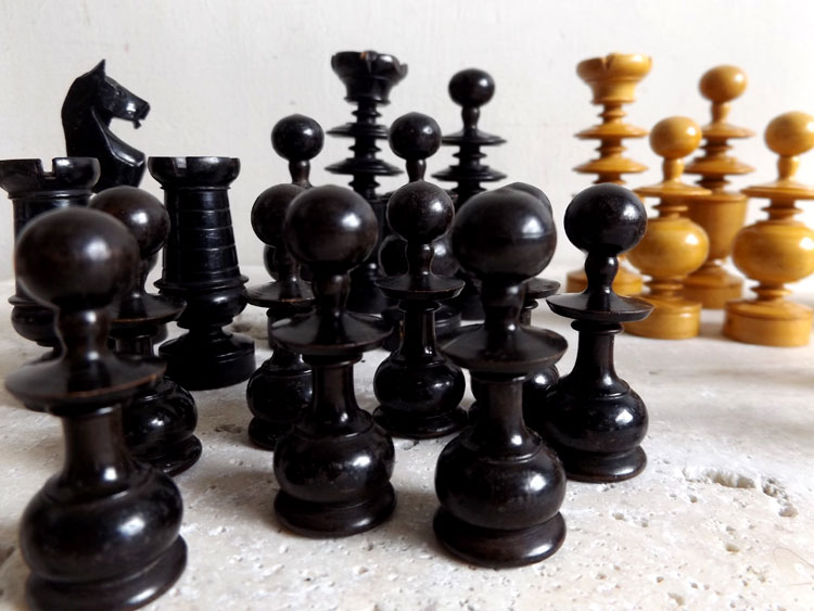 1900年代頃フランス・チェス駒10cm - donum（ドナム） | 古道具・アンティーク | フランス | オブジェ・アート | オンラインストア