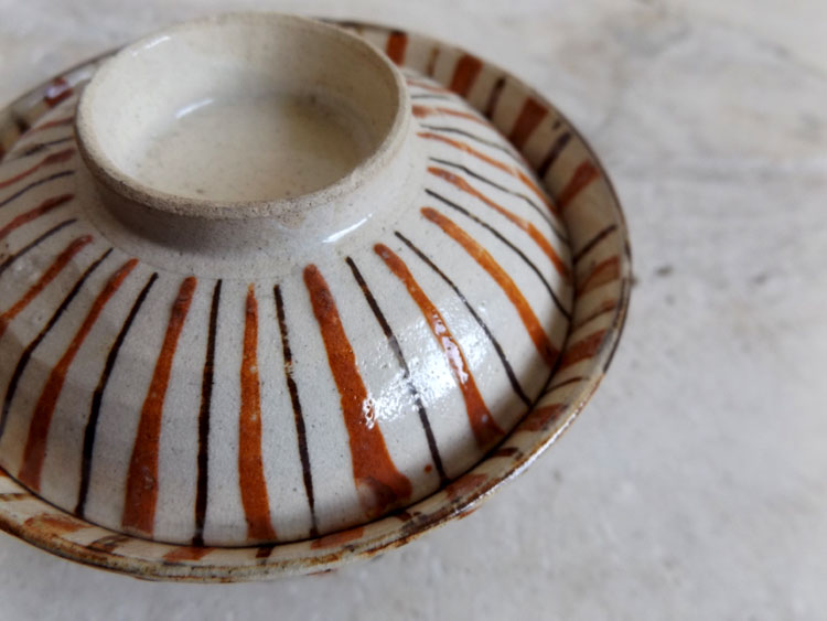 明治時代頃・瀬戸・茶碗・麦藁手 | Chawan,Seto,ceramic,c1860 - HUMI
