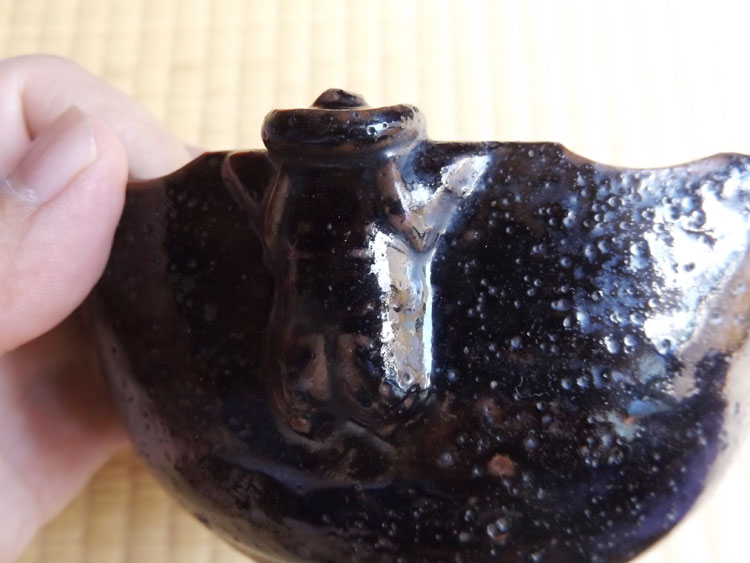 江戸時代末期頃・薩摩焼・黒薩摩・一閑人・鉢 | Hachi,Satsuma,ceramic 