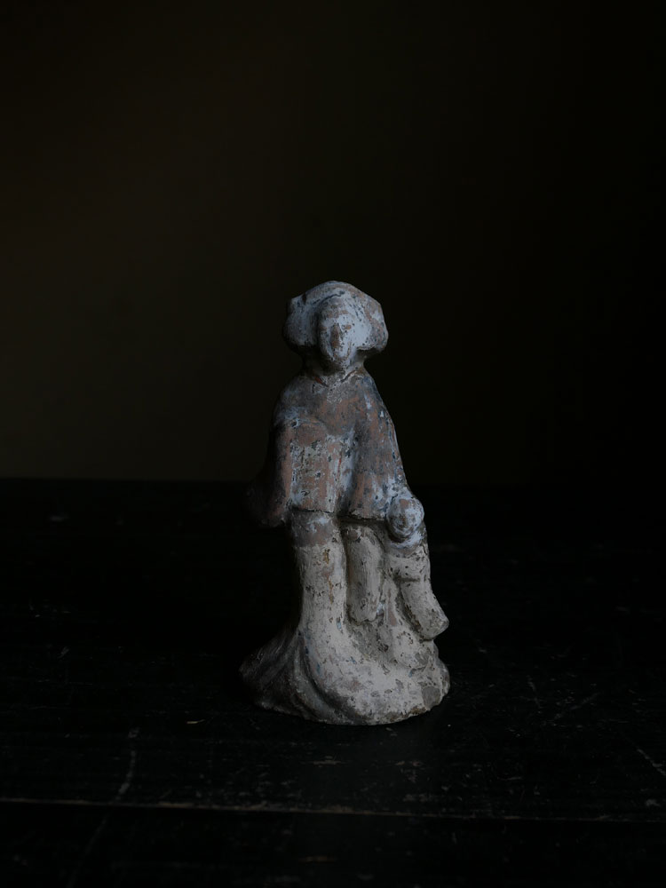 明治時代頃・京焼・伏見人形・h14.5cm | Ningyo,Kyo,ceramic,cir1900
