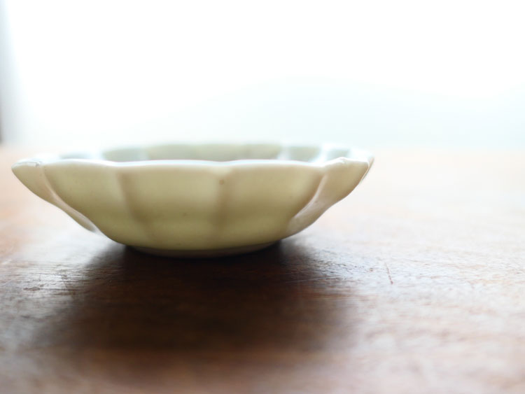 清朝時代頃・白磁・陽刻・鳥図・小皿 | Sara,China,porcelain,cir1800